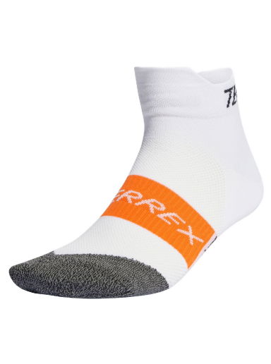 Ponožky adidas Performance TERREX Heat.Rdy Trail Running Speed Ankle Socks Biela | IN4649