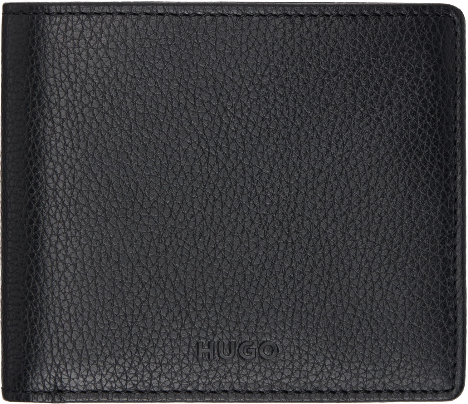 Peňaženka BOSS Leather Bifold Wallet Čierna | 50536045, 0