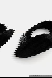 Furry Earmuffs with Decorative Headband