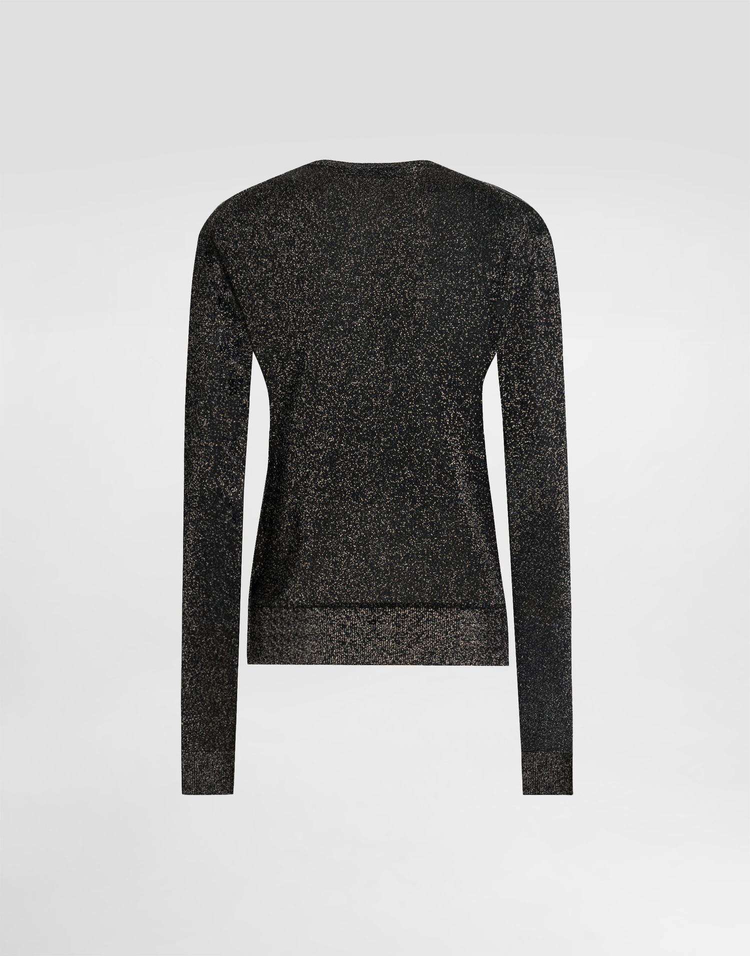 Sveter Dolce & Gabbana Dolce & Gabbana Metallic Viscose Cardigan Čierna | FXVCXTJGMCES8001, 1