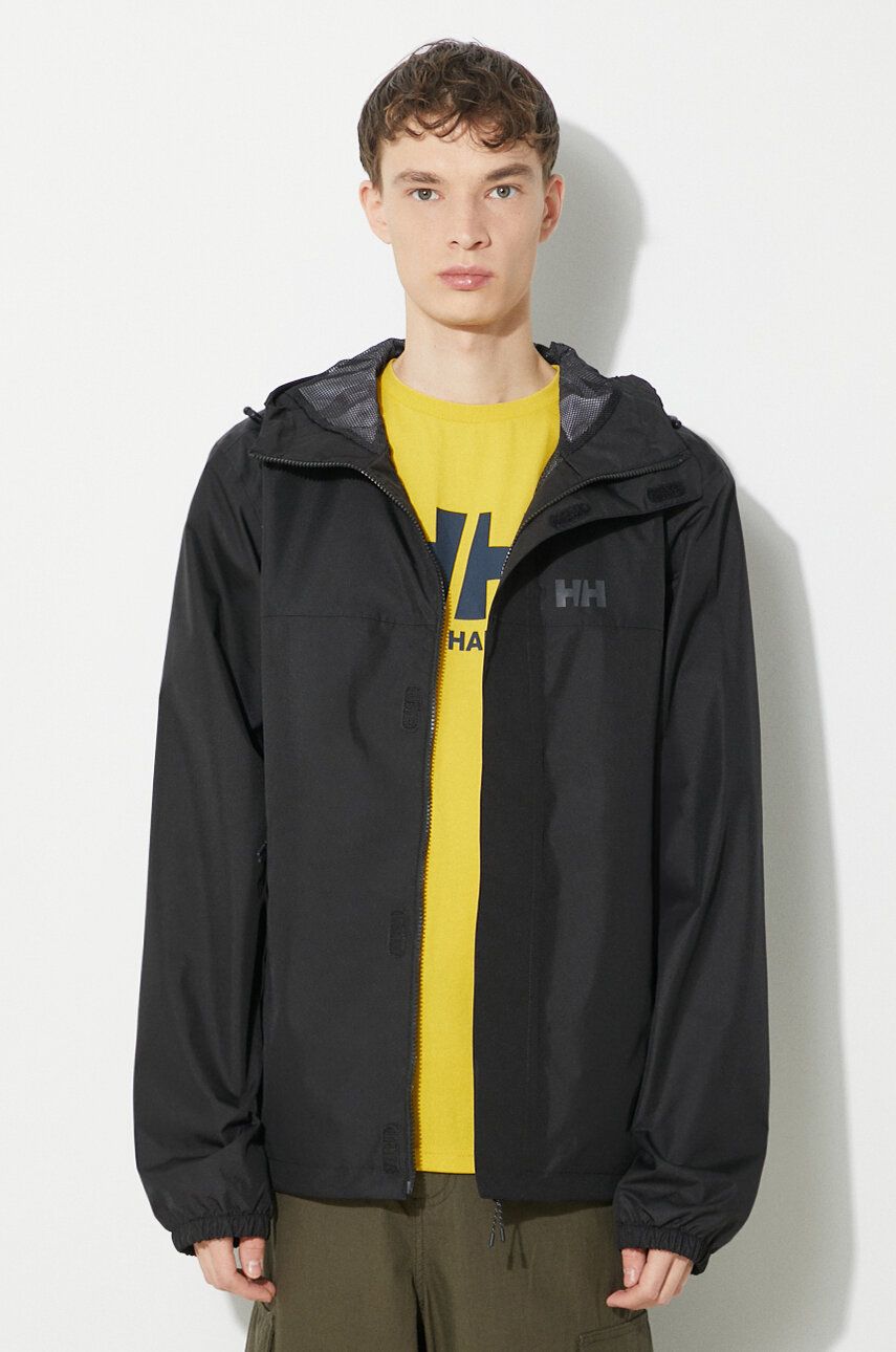 Vetrovka Helly Hansen VANCOUVER Windbreaker Čierna | 53935, 0