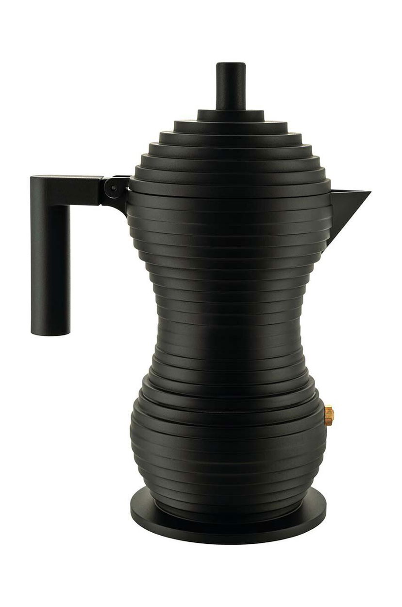 Home decor Alessi Pulcina Stovetop Espresso Maker - 3cup Čierna | MDL02.3.BB