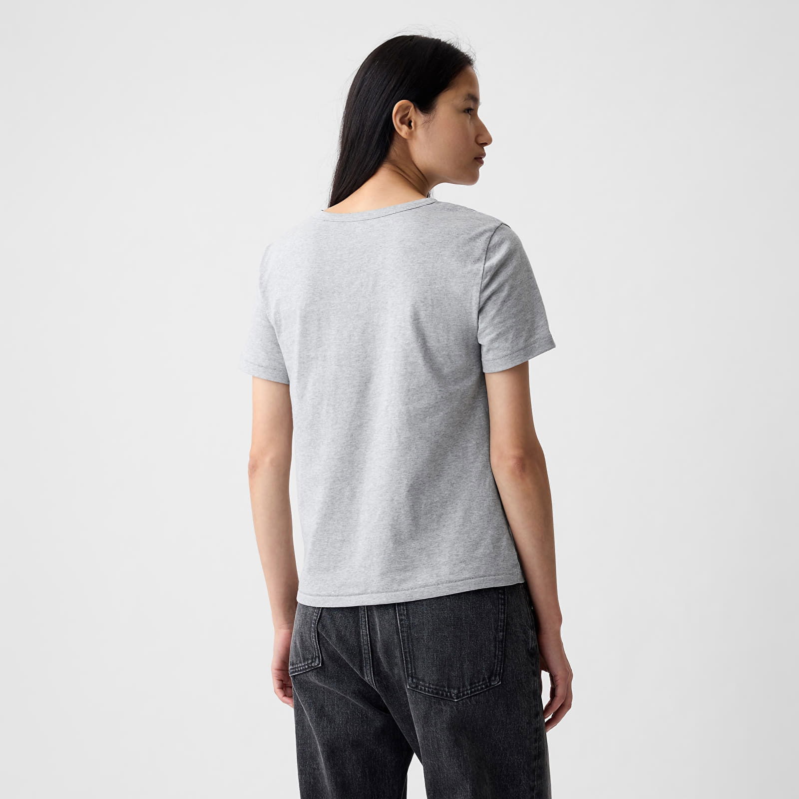 Basic Tee Heather Grey