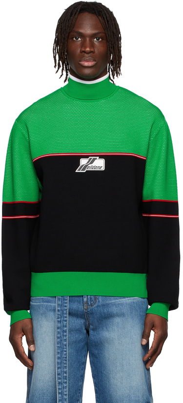 Sveter We11done We11done Knit Turtleneck Sweater Zelené | WD-KT1-22-617-U-GR, 0