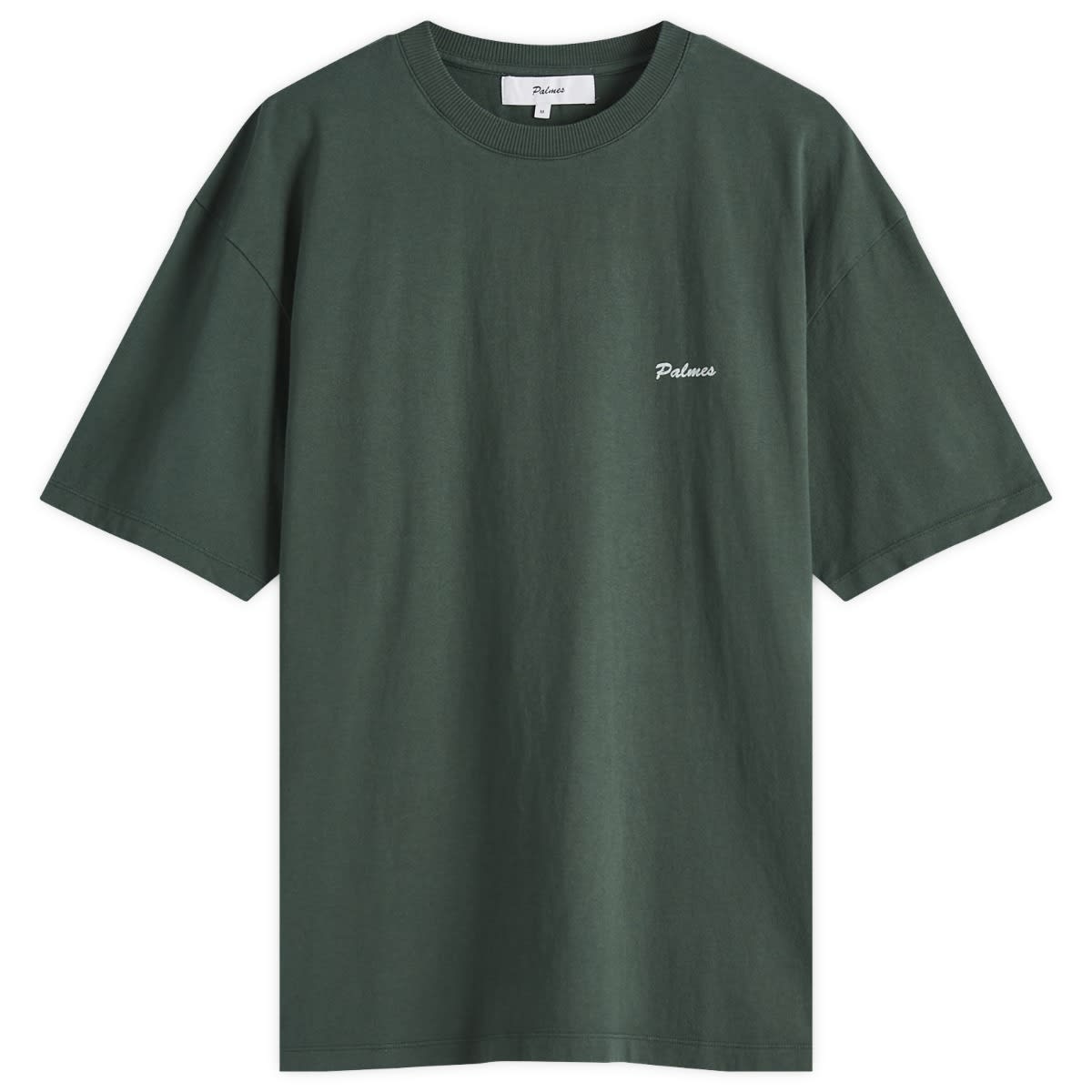 Tričko Palmes Palmes Chest Logo T-Shirt Zelené | P10-0026-771, 1