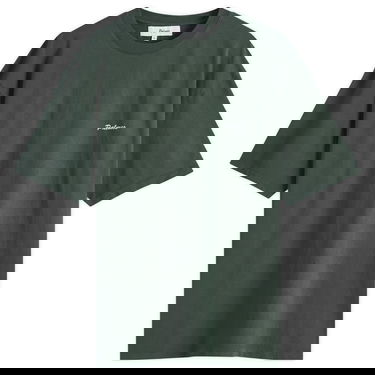 Tričko Palmes Palmes Chest Logo T-Shirt Zelené | P10-0026-771, 1