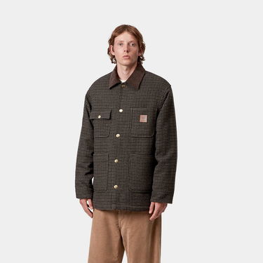 Kabáty Carhartt WIP Lowis Chore Coat Houndstooth Rôznofarebný | I035344_9, 2