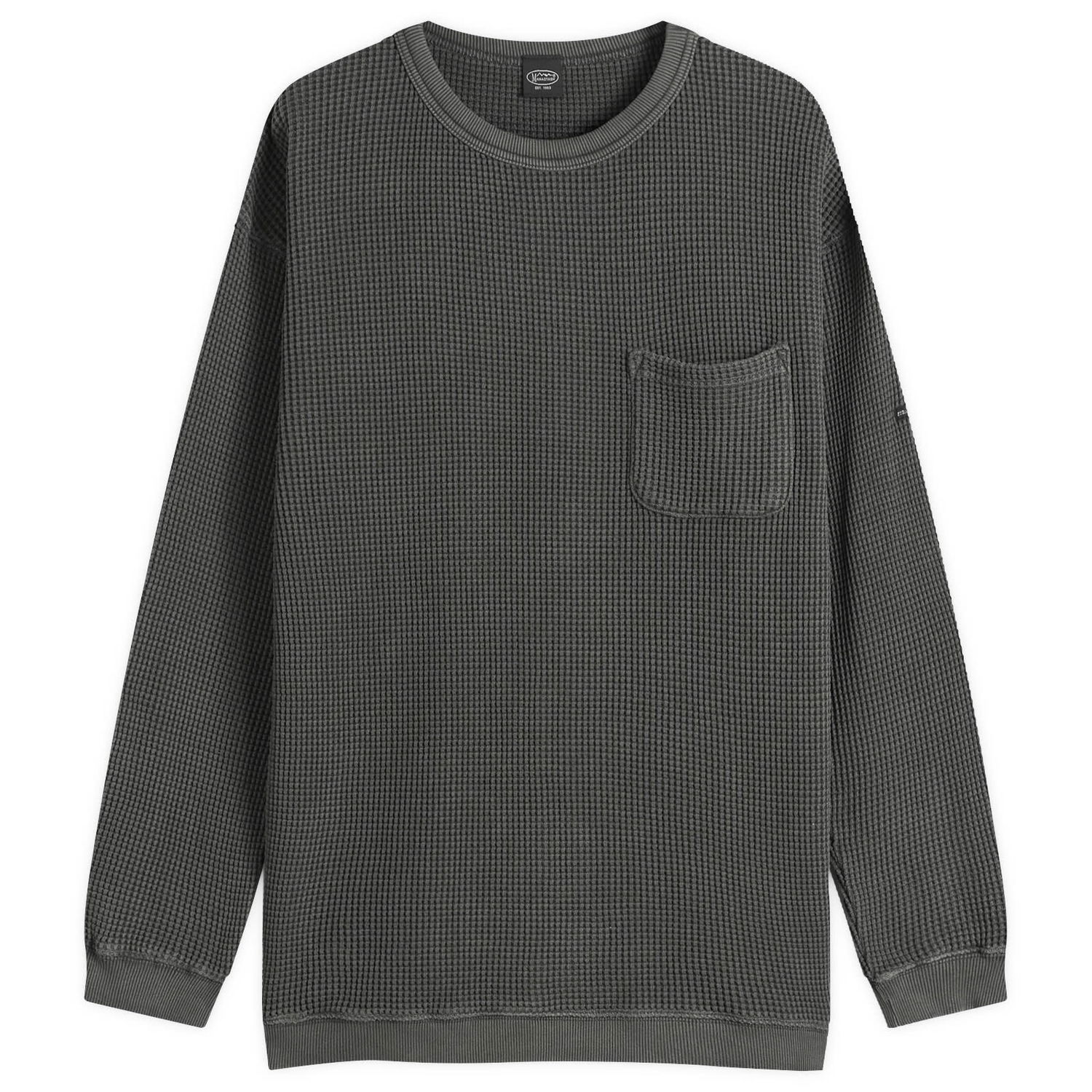 Tričko Manastash Heavy Snug Thermal Long Sleeve T-Shirt Šedá | 7925230012-010, 1