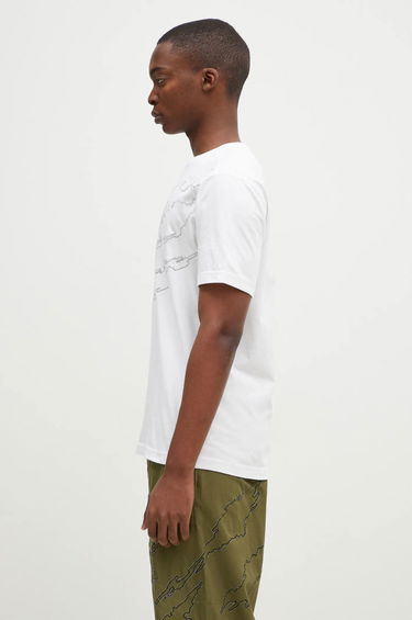 Tričko Maharishi Sparse Bonsai T-Shirt Biela | 5339-WHT, 1