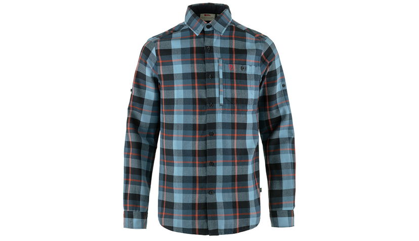 Košeľa FJÄLLRÄVEN Fjällglim Plaid Long-Sleeve Shirt Rôznofarebný | F81380-534-543