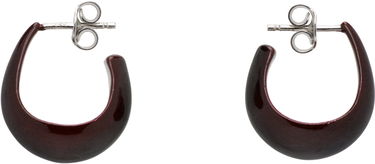 Náušnice LEMAIRE Lemaire Curved Mini Drop Earrings Vínová | AC278 LO0114, 0