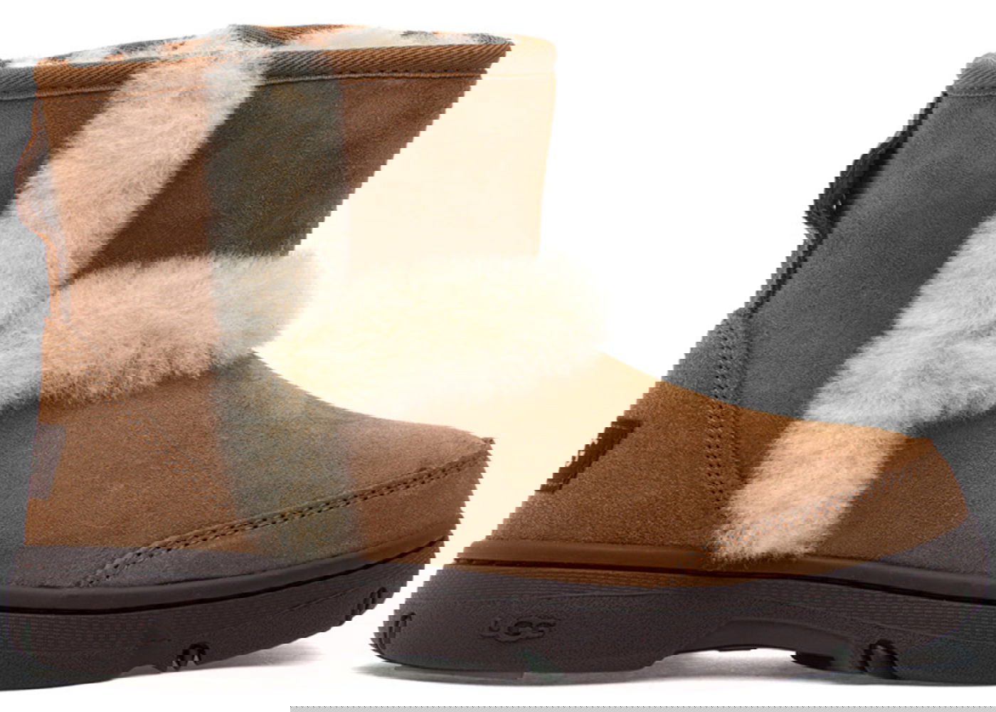 Tenisky a topánky UGG Sunburst Mini "Chestnut" W Béžová | 1130728-CHE, 0
