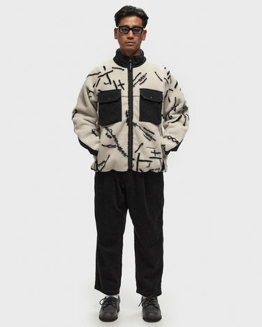 Bunda and wander Map Key Fleece Jacket Off White Béžová | 5744281140-031, 1