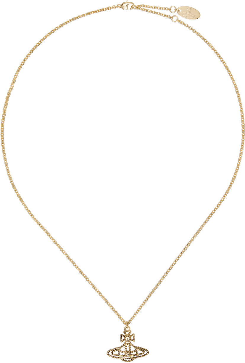 Náhrdelník Vivienne Westwood Vivienne Westwood Coretta Pendant Necklace Žltá | 630203GJ-02R958-