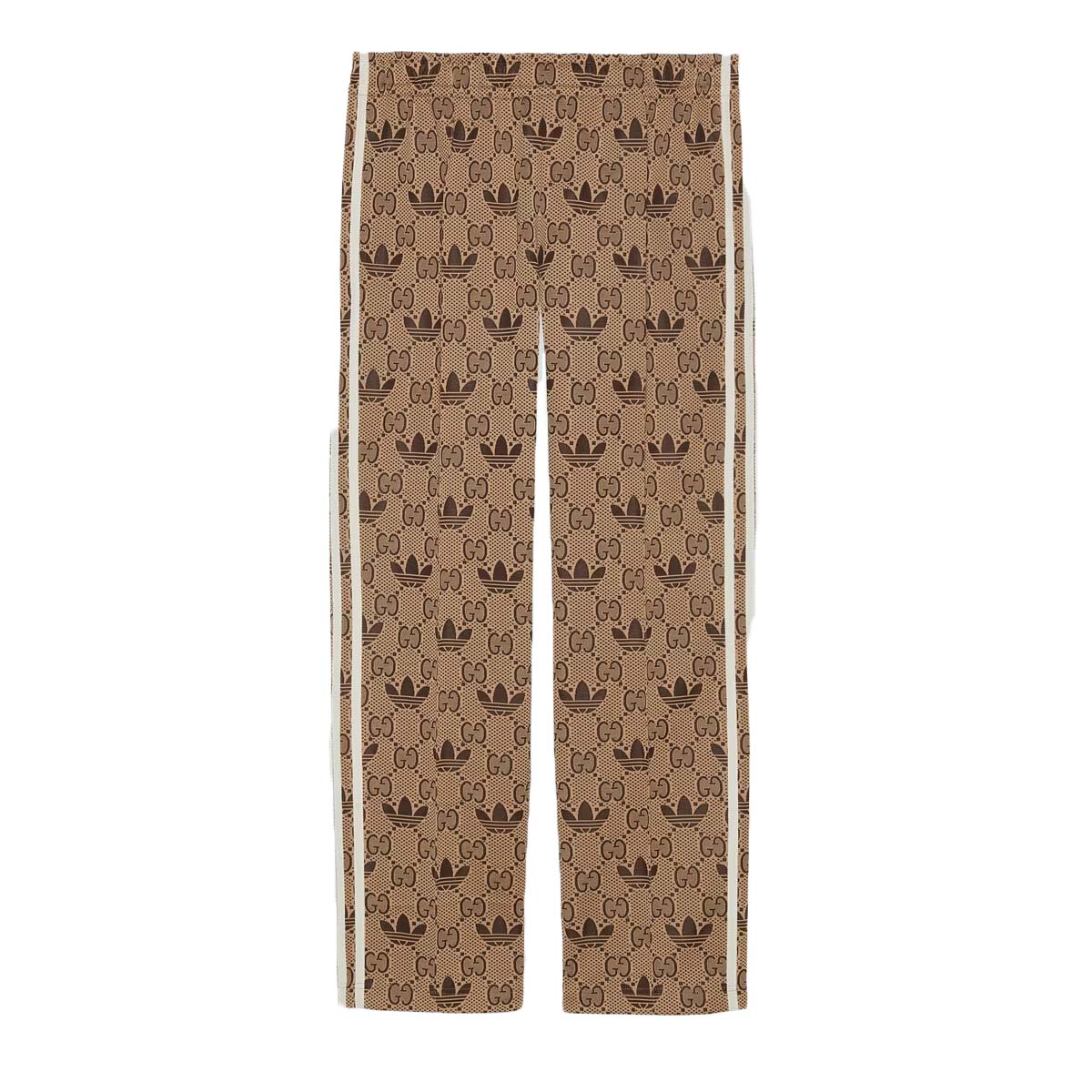 Tepláky Gucci GG x Trefoil Jacquard Sweatpants Beige/Ebony Béžová | ‎722999 XJE1O 9742, 0