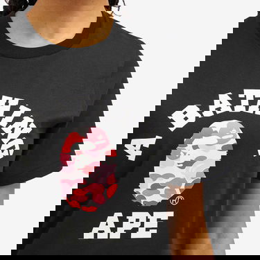 Tričko BAPE ABC Camo College T-Shirt Čierna | 001TEK802005L-BKG, 5