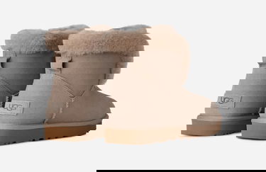 Tenisky a topánky UGG Classic Mini Posy Boot Béžová | 1174576-CBBLG, 3
