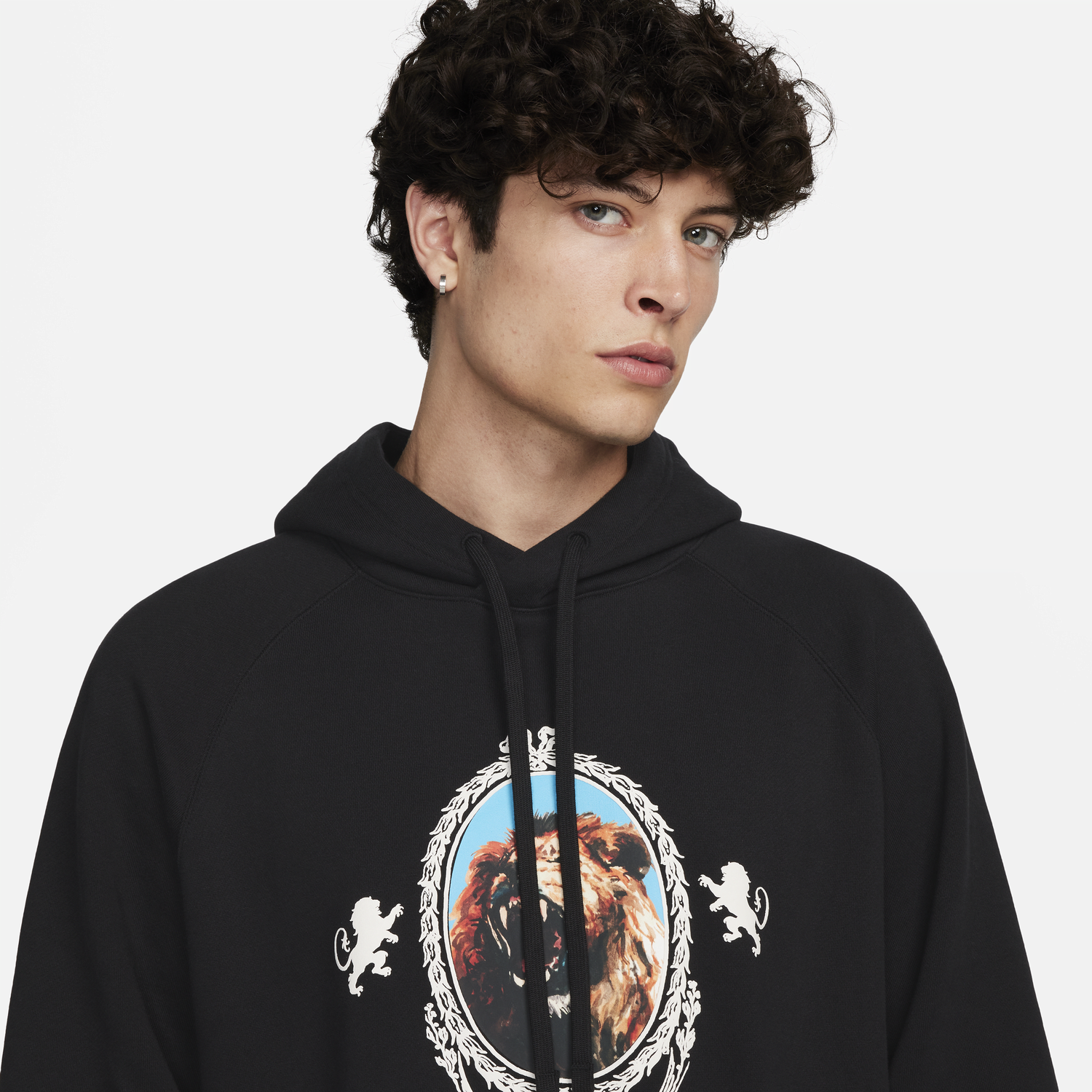 Mikina Nike LeBron Pullover Fleece Hoodie Čierna | FB7123-010, 1
