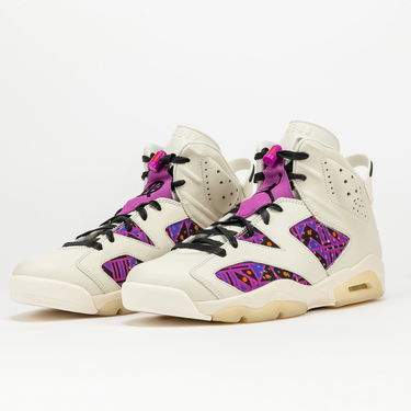 Tenisky a topánky Jordan Air Jordan 6 Retro "Quai 54 - Purple" Béžová | CZ4152-101, 1