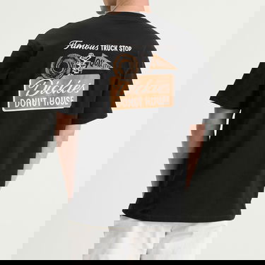 Tričko Dickies Donut House T-Shirt, Size Large Čierna | DK0A87QNBLK1, 3