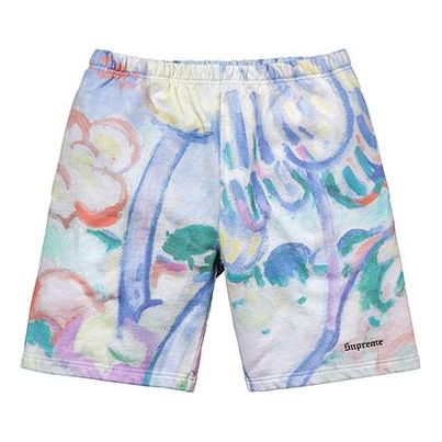 Šortky Supreme Landscape Print Sweatshorts Rôznofarebný | SUP-SS18-773