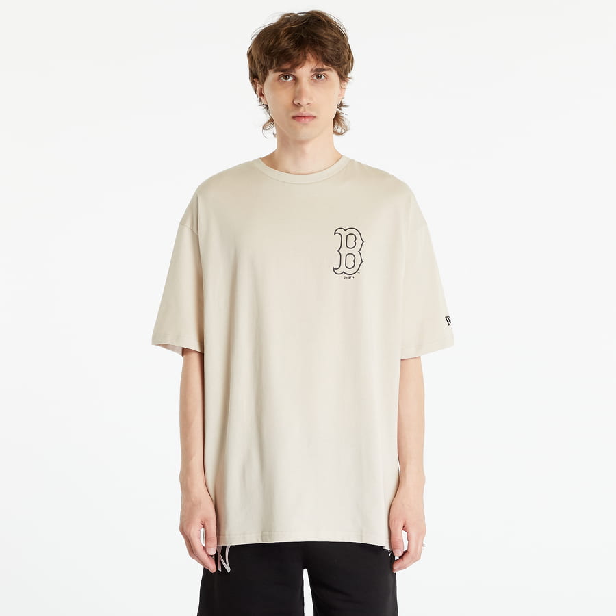 Tričko New Era Mlb Team Graphic Tee Béžová | 60357127, 1