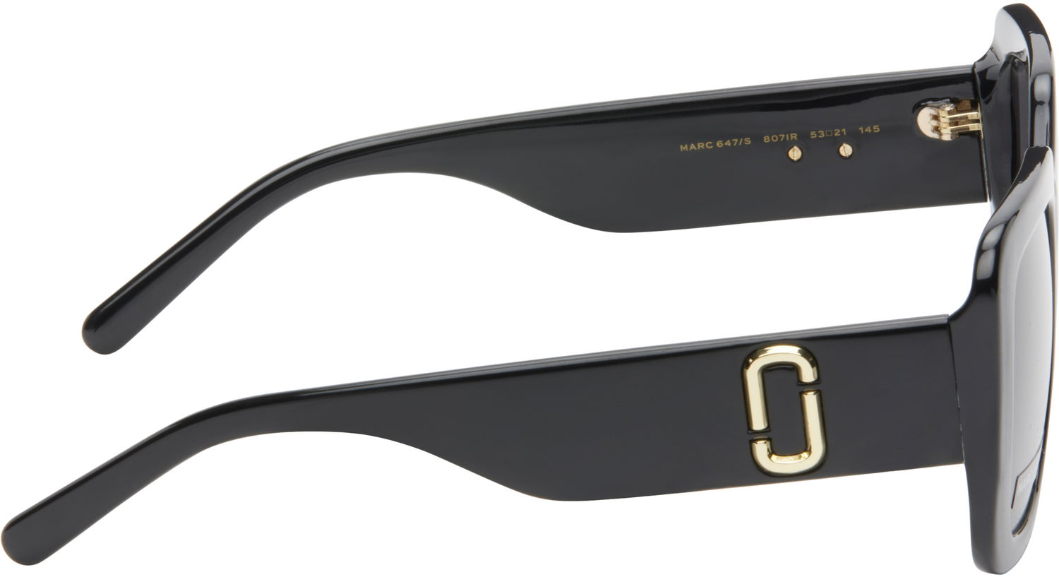 Slnečné okuliare Marc Jacobs Marc Jacobs Square Acetate Sunglasses Čierna | MARC 647/S 716736787220, 1