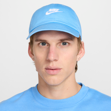 Šiltovka Nike Nike Club Futura Washed Cap Modrá | FB5368-412, 0
