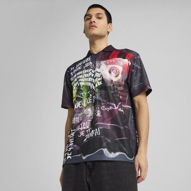 Polo tričko Puma Manchester City ftblNRGY+ Retro Graphic Print T-Shirt Rôznofarebný | 779126_71, 0