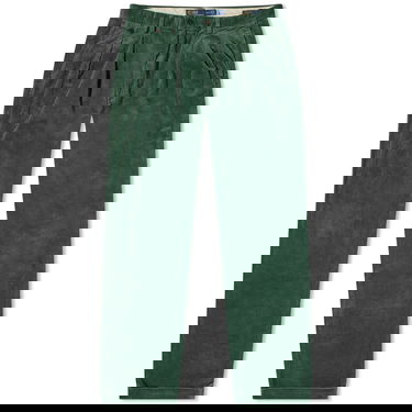 Nohavice a džínsy Polo by Ralph Lauren Polo Ralph Lauren Pleated Corduroy Pant Meadow Green Zelené | 710882543003, 0