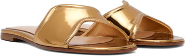 Tenisky a topánky Gianvito Rossi Lucrezia Women's Open Toe Sandals Metalická | G15060-05CUO-MET, 3