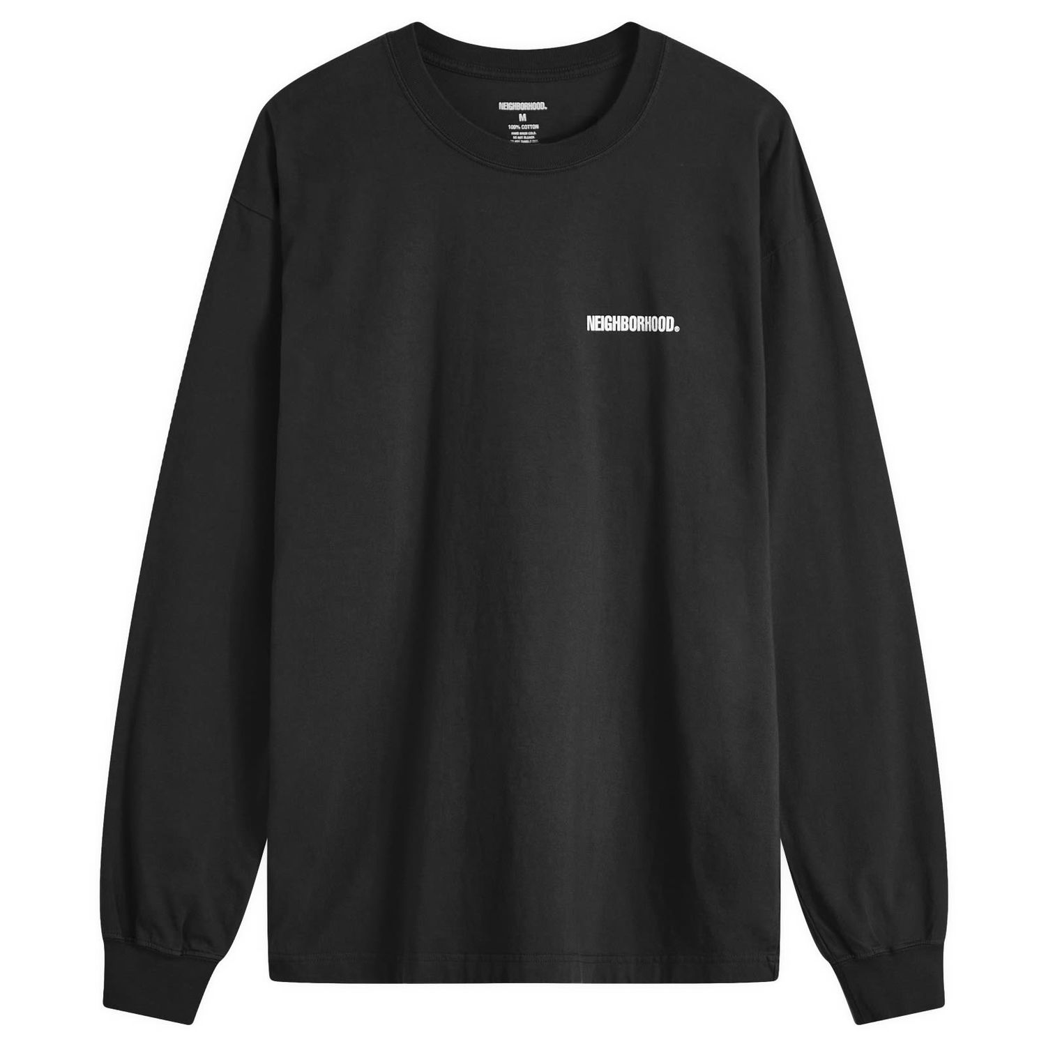 Tričko Neighborhood Long Sleeve T-Shirt Čierna | 242PCNH-LT01-BLK, 0