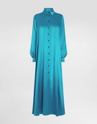 Dolce & Gabbana Silk Satin Caftan Dress
