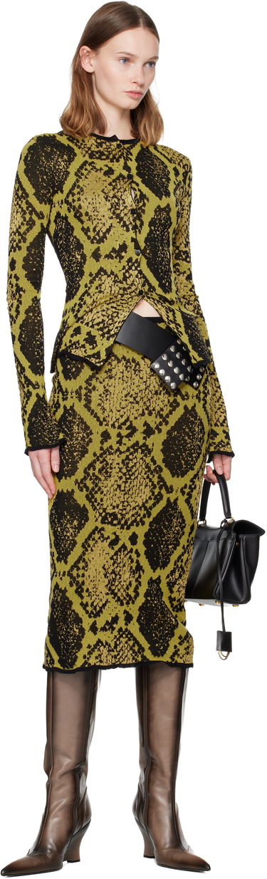 Sveter The Attico Python Jacquard Cardigan Rôznofarebný | 251WCD00005 KCC004AA, 3