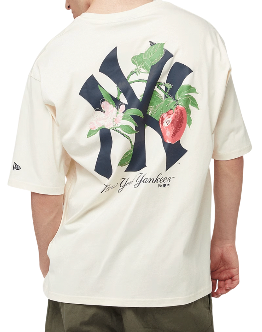 Tričko New Era New Era MLB New York Yankees Fruit Graphic T-Shirt Biela | 60596319-60596319, 1