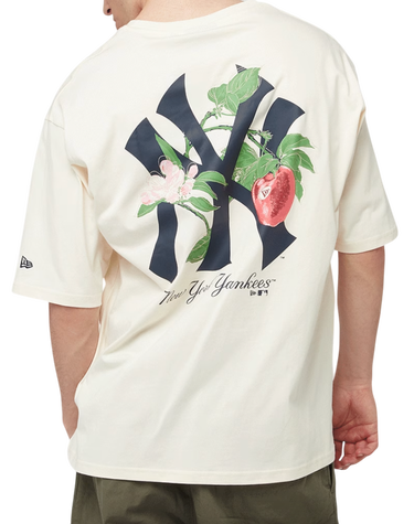 Tričko New Era New Era MLB New York Yankees Fruit Graphic T-Shirt Biela | 60596319-60596319, 1