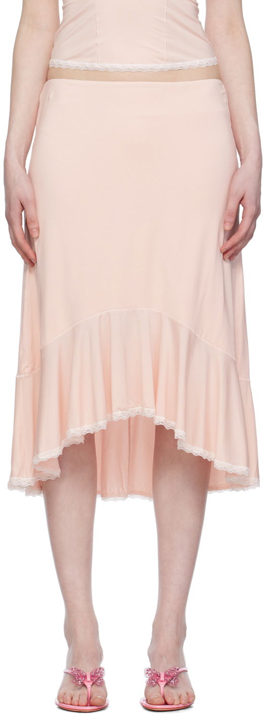 Sukňa GUIZIO Guizio Dainty Midi Skirt Ružová | S24202K017, 0