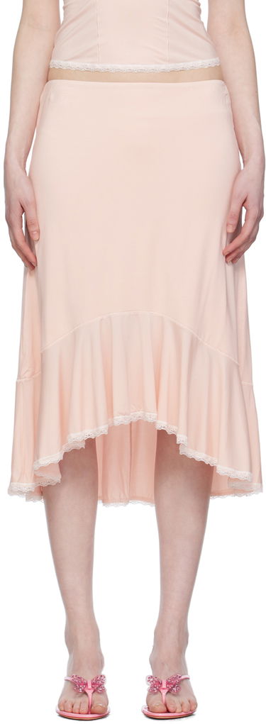 Sukňa GUIZIO Guizio Dainty Midi Skirt Ružová | S24202K017, 0