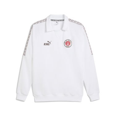 Polo tričko Puma FC St. Pauli KING Men's Training Polo Shirt Biela | 783600_02, 0