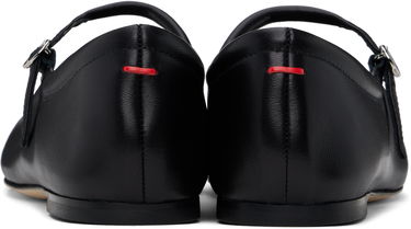 Oblečenie Aeyde Aeyde Uma Leather Mary-Jane Ballerina Flats Čierna | A11-FL-RAZS8MFL-0122-800-007, 1