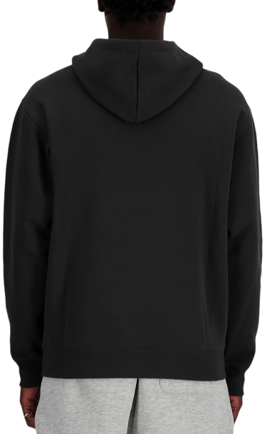 Mikina New Balance Essentials Fleece Full Zip Hoodie Čierna | mj41502-bk, 1