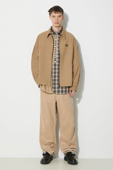 Bunda Needles Sport Oversize Jacket Béžová | NS152, 1