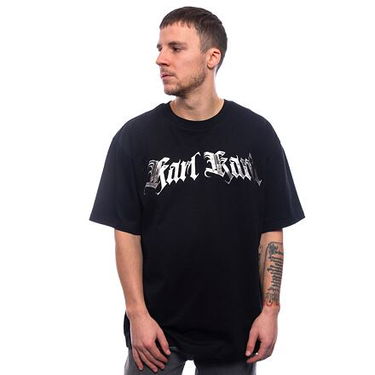 Tričko Karl Kani Old English Chrome Black T-Shirt Čierna | KK60300182, 0