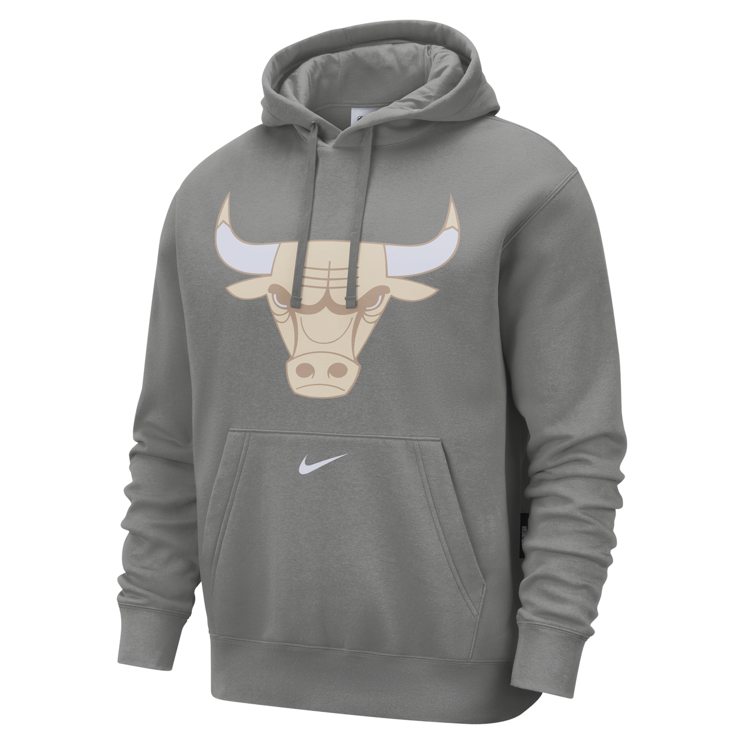 Mikina Nike NBA Chicago Bulls Club City Edition Fleece Hoodie Šedá | FZ0593-002, 1