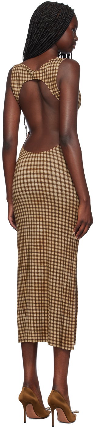 Šaty Miaou Miaou Selena Maxi Dress Hnedá | 5047TJBWPL, 2