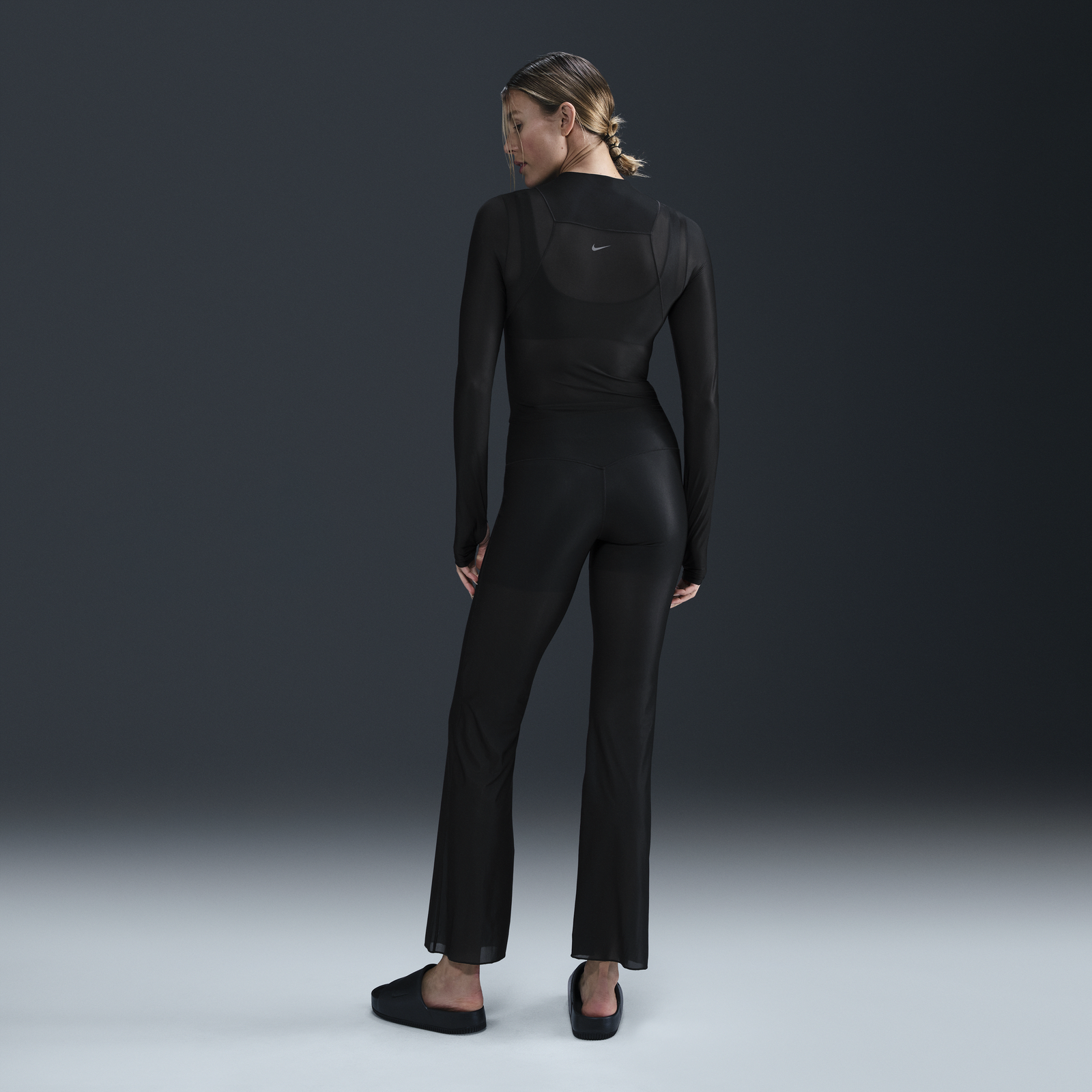 Zenvy Sheers High Waisted Trousers