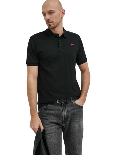 Polo tričko BOSS Cotton Polo Shirt Čierna | 50466182