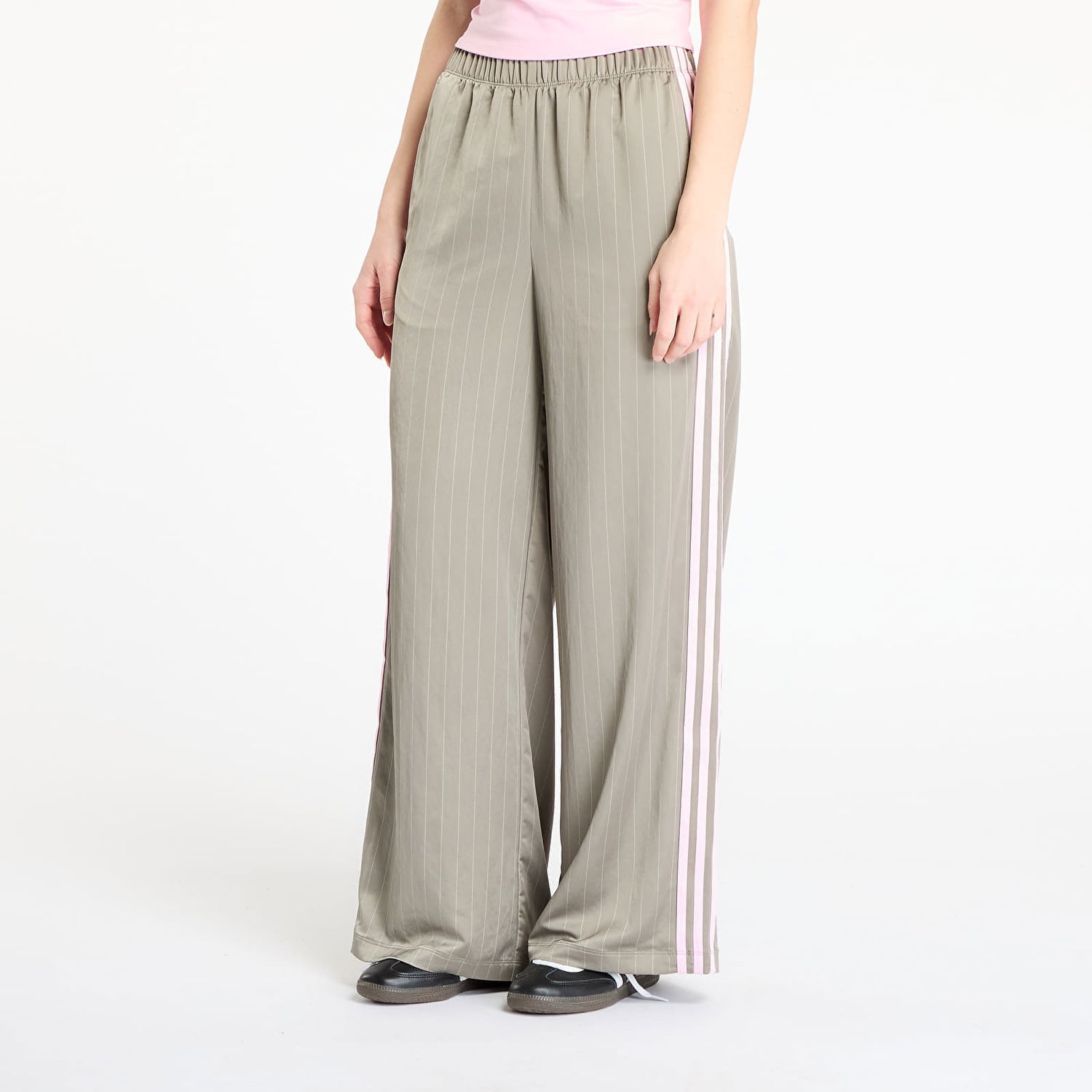 Nohavice adidas Originals adidas Originals Wide Leg Joggers Šedá | KD2294, 0