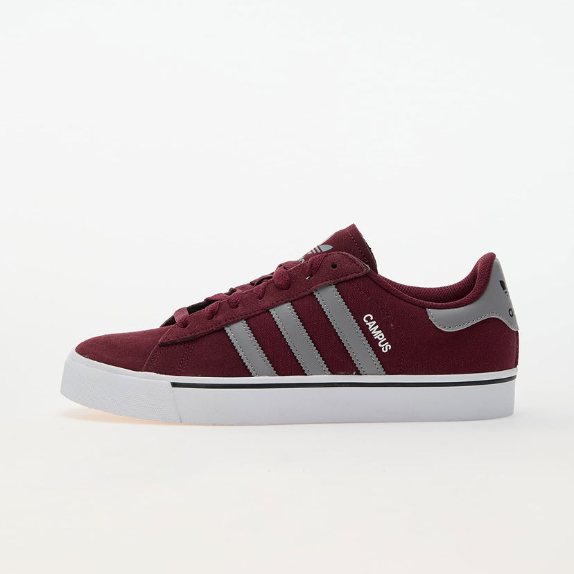 Tenisky a topánky adidas Originals Campus Vulc Shadow Red/ Grey Three/ Gum Vínová | IF9286