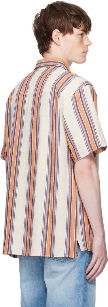 Košeľa A.P.C. A.P.C. Ross Striped Linen Short-Sleeve Button-Down Shirt Rôznofarebný | COHIA-H12541, 2